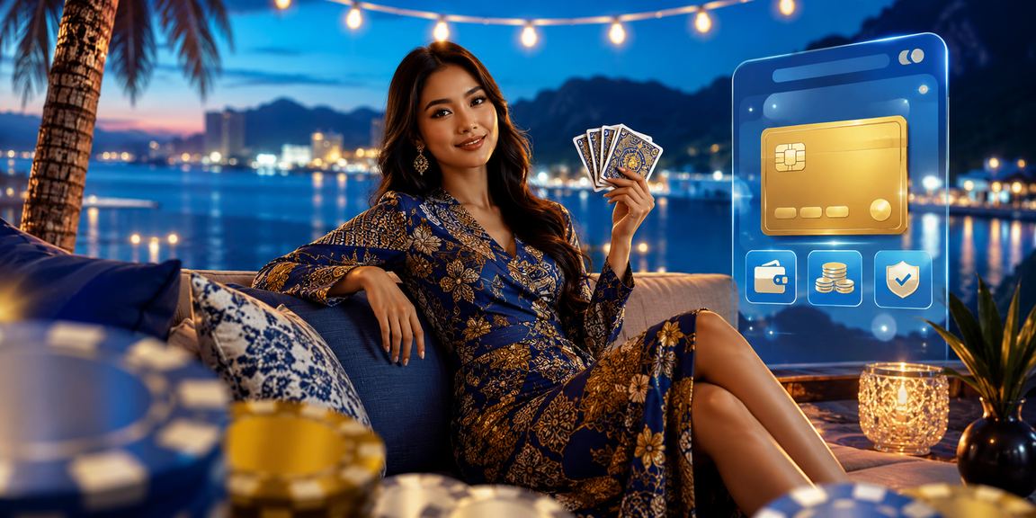 Suasana permainan rummy berbaju batik di Langkawi mencerminkan nuansa tempatan mk6